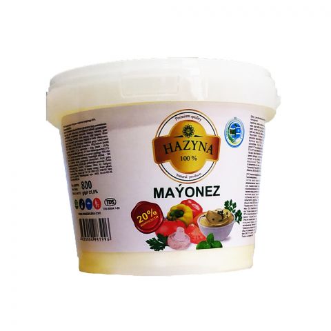 Hazyna Maýonez 40% ýaglylygy 800g