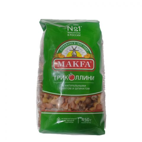 "Makfa" trikolli  tagamly  makaron 450g