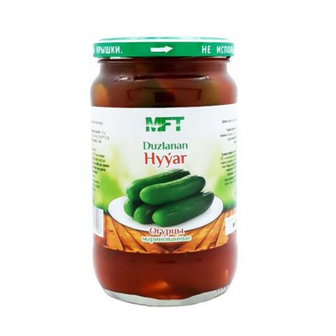 "MFT" Маринованные огурцы в томатном соусе 720 гр