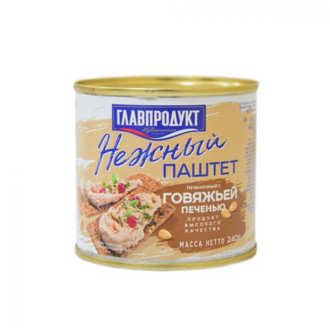 GlawProdukt Nežnyý paştet sygyr bagryndan 240g