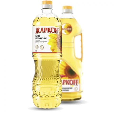 Подсолнечное масло ЖАРКОFF 1л