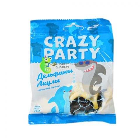 CrazyParty marmelady deňiz haýwanjyklary 70g