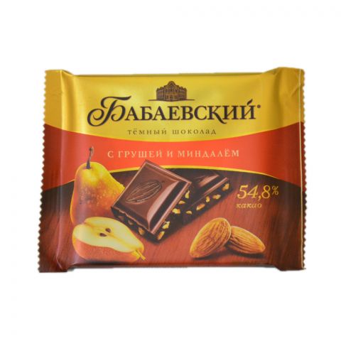 Babaýewskiý mindal we armytly gara şokolad 54,8% 70g