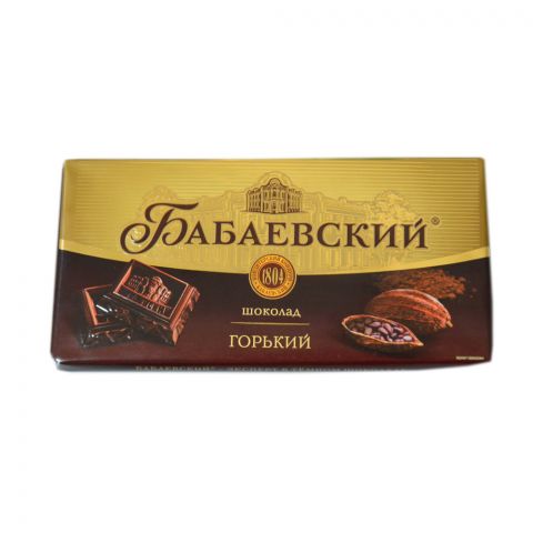 Babaýewskiý ajy gara şokolad 90g