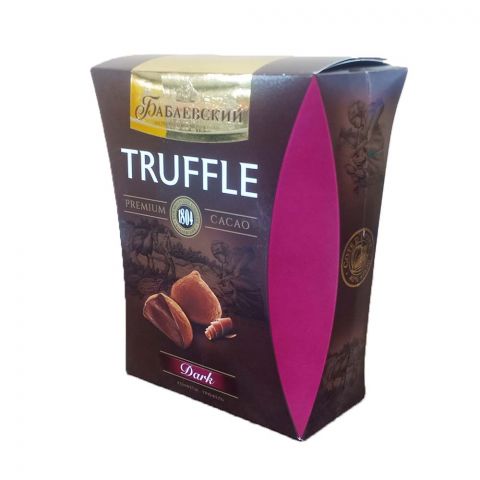 Babaýewskiý gara şokoladly trufel 200g