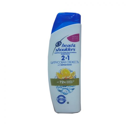 Head&shoulders 2de1 sitrus 400ml