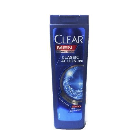 CLEAR MEN klasiçiskiý 2in1 şampun 400ml