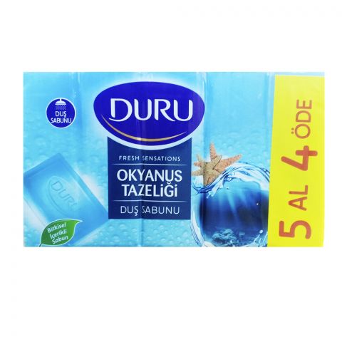 Okeanyň duş täzeligi üçin gury sabyn "Duru"