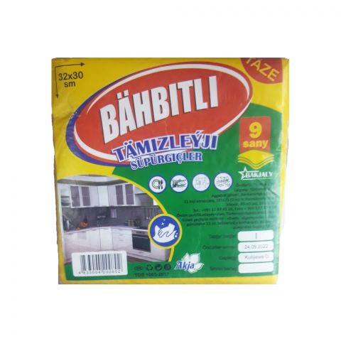 Tämizleýji süpürgiçler Bähbitli 9 sanly