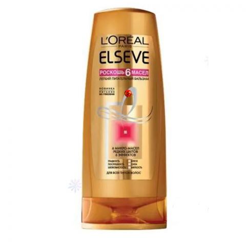 Paris Elseve balzam Gymmatly 6 ýag, iýmitlendiriji, 200 ml