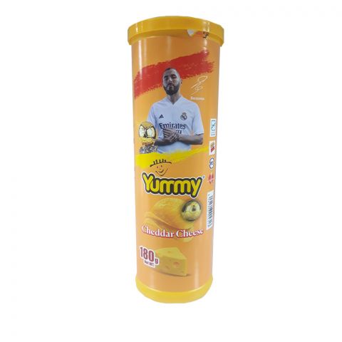 Çipsy "Yummy" çedder peýnir tagamly 180g