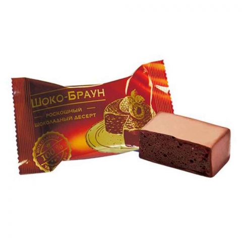 Ölçegleýin şokolat deserti "Şoko-braun"