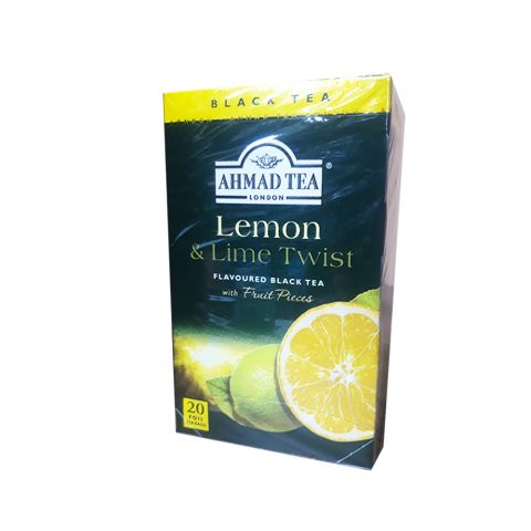 "Ahmad tea" gara çaý limon garyşmasy 20 sanly