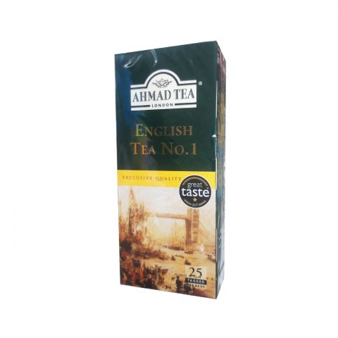 "Ahmad tea" gara çaý №1 Iňlis çaýy 25 sanly