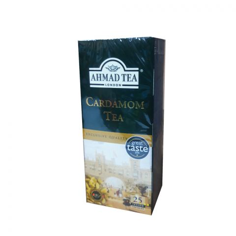 "Ahmad tea" gök çaý kardamonly 25 sanly