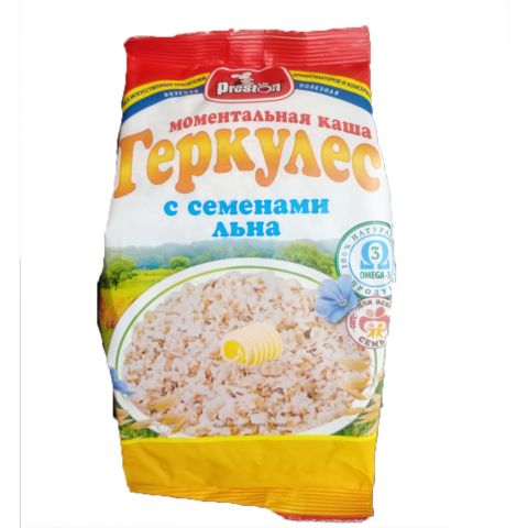 "Preston" çalt taýýarlanýan süle (zygyr tohumly gerkules) 160g