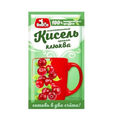 "Preston" kisel Klýukwa tagamly 30g