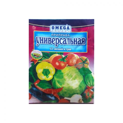 "Omega" uniwersal priprawa (12 gök önümden we otlardan) 20g