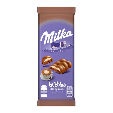 Milka Bubbles gözenekli-kapuçino huruşly şokolad 92g