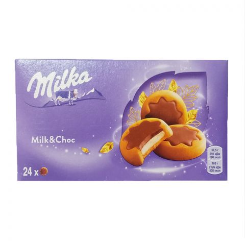 Milka süýtli we şokoladly köke 24 sanly (150g)