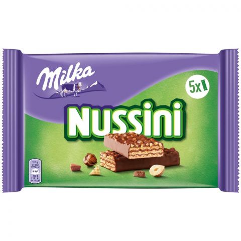 Milka "Nussini"  şokoladly wafli 5x1