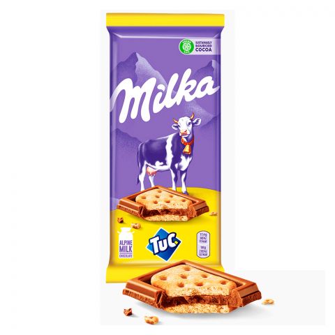 Milka TuC kökeli şokolad 87g