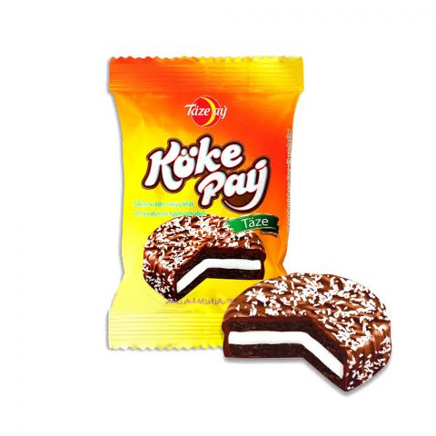 "Köke Paý" kokos maňyzy örtükli zefir kakao petir köke 25g