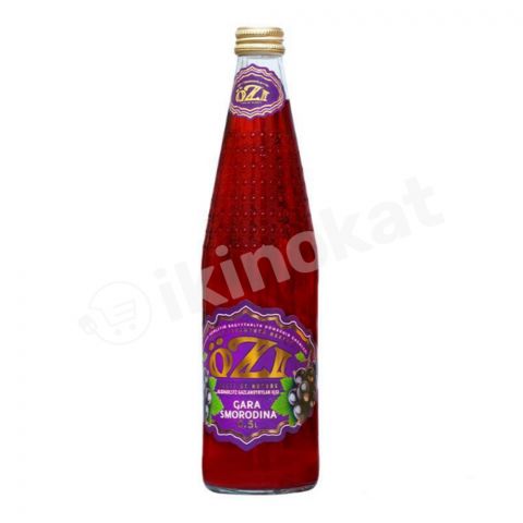 "Özi" gazlandyrylan gara smorodina içgisi 0.5L