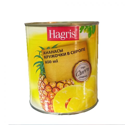 "Hagris" dilimli ananas 850ml