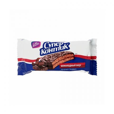 "Super kontik" şokolad tagamly sendwiç kökesi 100g