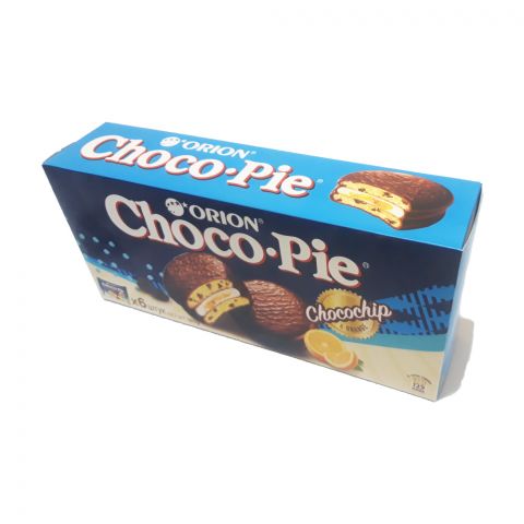 Orion Choco-Pie Chocochip pyrtykally konditer önümi 6sanly (180g)
