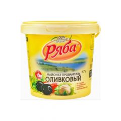 Майонез РЯБА Оливковый 67%, 830г