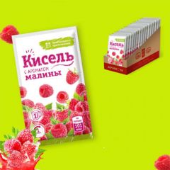 Кисель с ароматом малины 27г