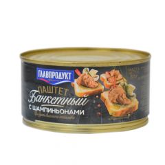 GlawProdukt Bantek paşteti şampenýon kömelegi bilen 315g