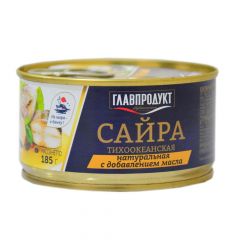 GlawProdukt Ýuwaş okean saury 185g
