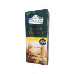 "Ahmad tea" gara çaý №1 Iňlis çaýy 25 sanly