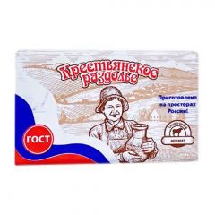 "Krestiýanskoýe razdolýe" Ösümlikli-ýagly spredi 180g