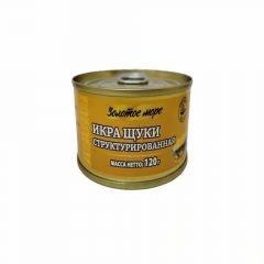 Икра Щуки Структурированная "Золотое Море" 120 гр