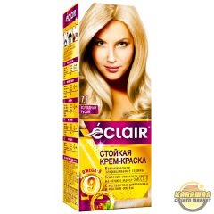 Şaç üçin boýag krem eclair 7.1 reňki"ХОЛОДНЫЙ РУСЫЙ"